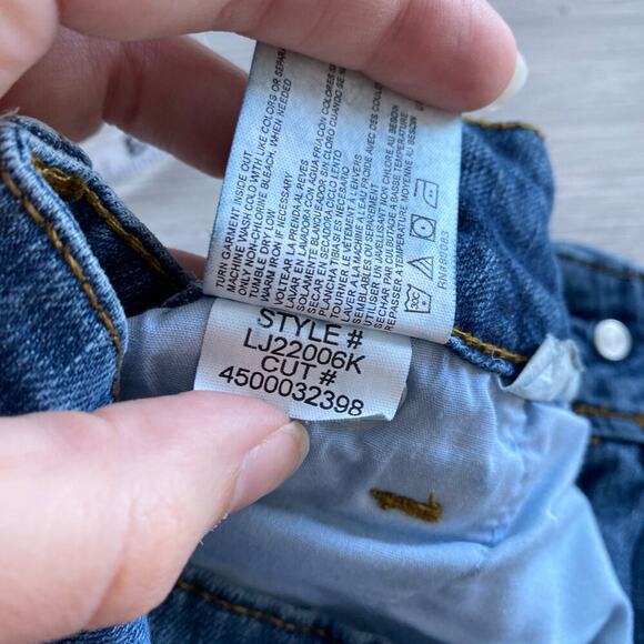 Vintage LEI Y2K Baggy Jeans Junior 13 2006 Bratz McBling Cyber Mall Loose - Picture 8 of 8